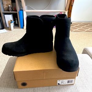 Black Suede Ugg Boots